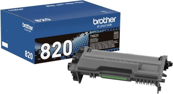 Brother TN-820 Black Toner Cartridge, TN-820BK