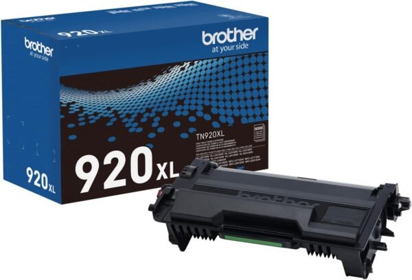 Brother Genuine High-Yield Black Toner Cartridge, TN920XL