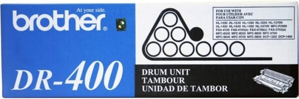 Brother DR-400 Black Drum Unit - Image 5