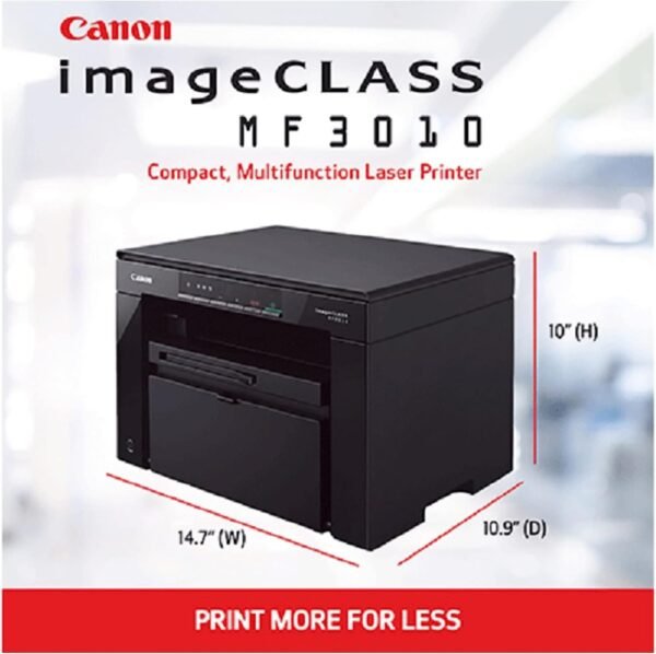 Canon imageCLASS MF3010VP All-In-One Monochrome Laser Printer - Image 5