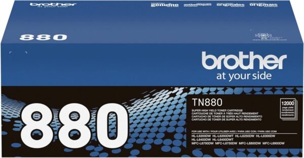 Brother TN-880 Extra-High-Yield Black Toner Cartridge, TN-880BK - Image 8