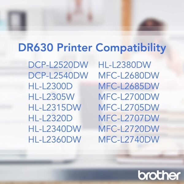 Brother DR630 Black Drum Unit - Image 2