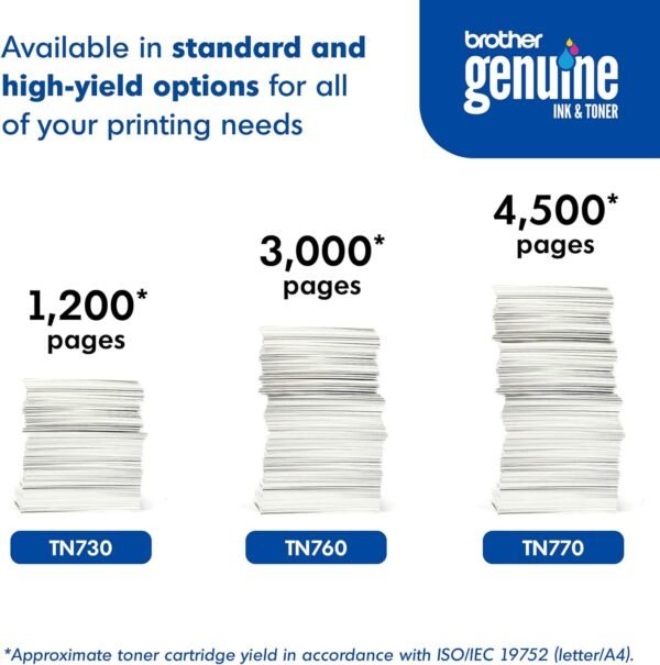Brother TN-770 Extra-High-Yield Black Toner Cartridge, TN-770BK - Image 3