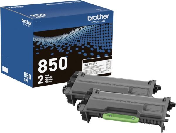 Brother TN-850 High-Yield Black Toner Cartridges, Pack Of 2 Cartridges - Image 5