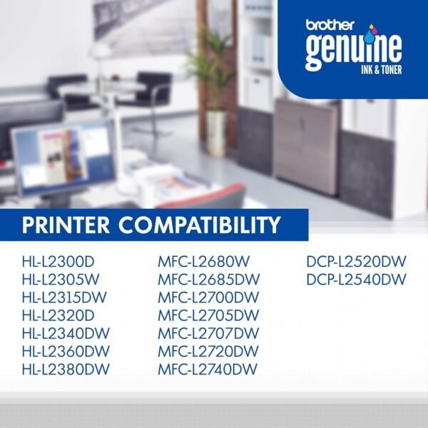 Brother TN-630 Black Toner Cartridge, TN-630BK - Image 3