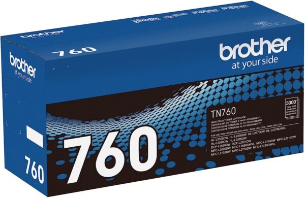Brother Genuine TN760 High Yield Black Toner Cartridge - Image 4