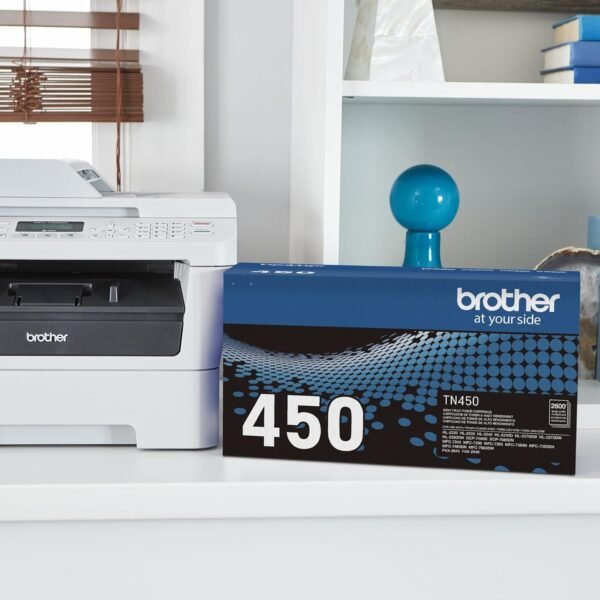 Brother TN-450 High-Yield Black Toner Cartridge, TN-450BK - Image 5