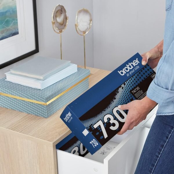 Brother Genuine TN730 Black Toner Cartridge - Image 9