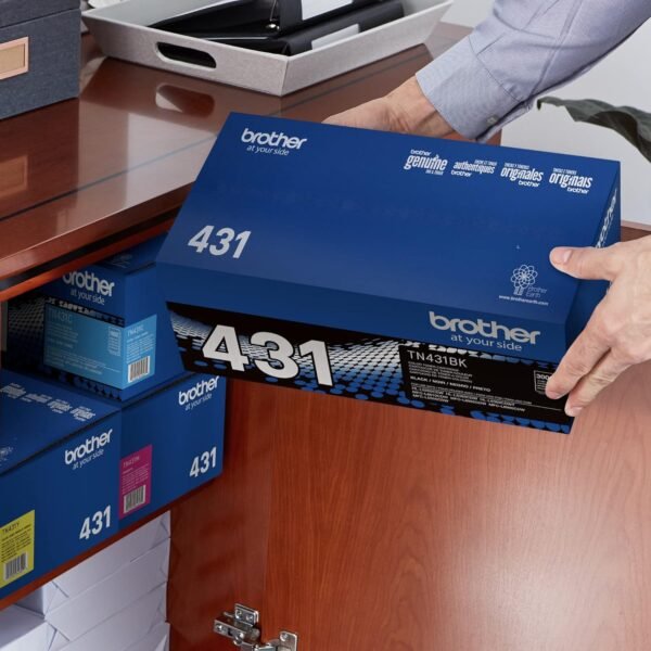 Brother TN-431 Black Toner Cartridge, TN-431BK - Image 5