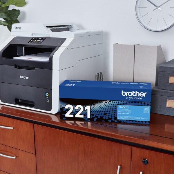 Brother TN-221 Cyan Toner Cartridge, TN-221C - Image 2