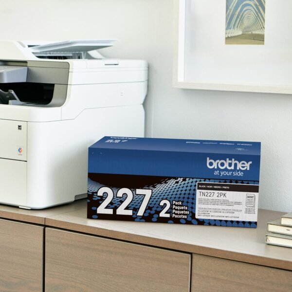Brother TN-227 High-Yield Black Toner Cartridges, Pack Of 2, TN-227BK - Image 6