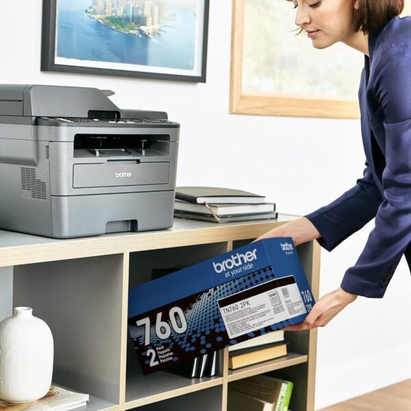 Brother TN7602PK High-Yield Toner, 3,000 Page-Yield, Black, 2/Pack - Image 3