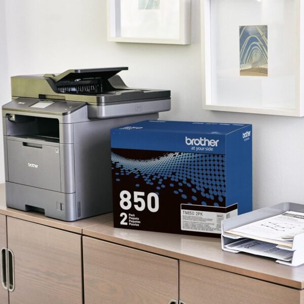 Brother TN-850 High-Yield Black Toner Cartridges, Pack Of 2 Cartridges - Image 7