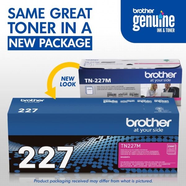 Brother TN-227 High-Yield Magenta Toner Cartridge, TN-227M - Image 8