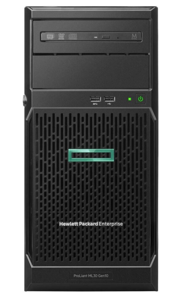 HPE ProLiant ML30 Gen10 server Tower (4U) Intel Xeon E E-2224 3.4 GHz 16 GB DDR4-SDRAM 500 W